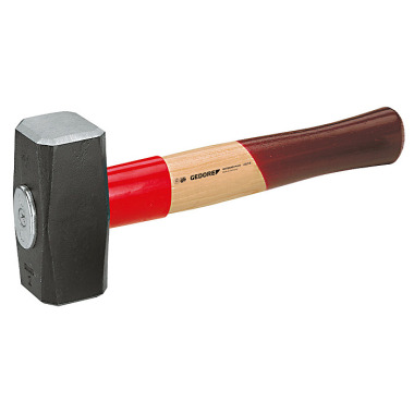 GEDORE Mallet ROTBAND-PLUS with ash handle, 1000 g 620 E-1000