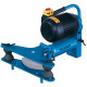 GEDORE Tube bending device without bending moulds, electro-hydraulic, hinged bending frame 2, 380-415 V 4587670