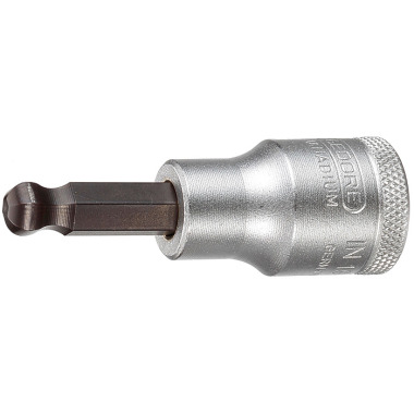 GEDORE Screwdriver bit socket 1/2 ball head hexagon socket 6 mm IN 19 K 6