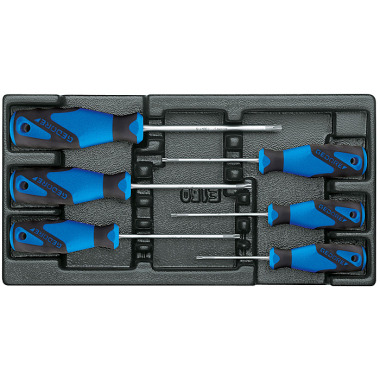 GEDORE Screwdriver set in 1/3 ES module 1500 ES-2163 TX