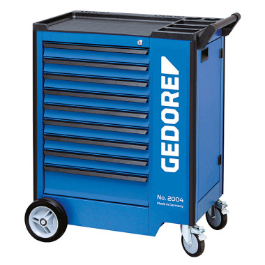 GEDORE Tool trolley with 9 drawers 2004 0810