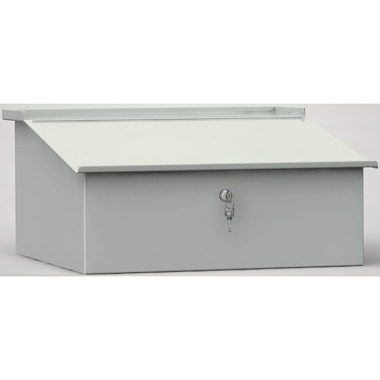 KLW Metal desk attachment, with cylinder lock 07/13-MS