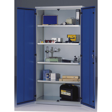 KLW Dust-tight cabinet with hinged doors - 2000 x 1000 x 490 mm H x W x D 7FN-NH2000TD-I204XRB