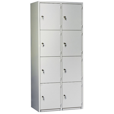 KLW safe - 1850 x 800 x 500 mm H x W x D, with 2 x 4 compartments 08/87-8