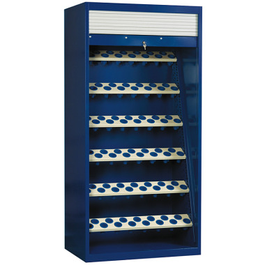 KLW Roller shutter cabinet - 1950 x 950 x 610 mm H x W x D 7RN-LV1950RK-9040XWB