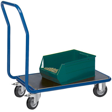 KLW Magazine trolley with 1 loading surface made of phenolic resin-coated plywood 8606-6027G-1C12