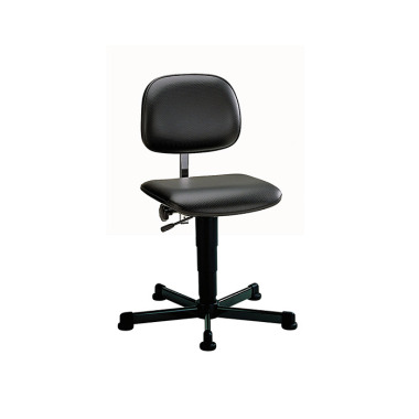 KLW Industrial swivel chair with glides 10/9435-0551