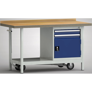 KLW Mobile standard workbench 1500 mm long WS713N-1500M40-E1691