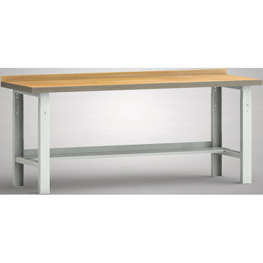 KLW professional workbench - 2000 x 700 mm L x D, height adjustment: 745 - 1045 mm WP513V-2000M45-X1582