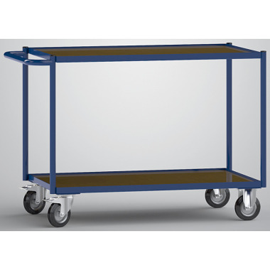 KLW Platform trolleys with 2 platforms made of phenolic resin-coated plywood. 8604-6020L-2C12