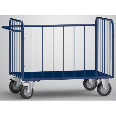 KLW Parcel trolley with 3 mesh sides 8611-6059K-1C12