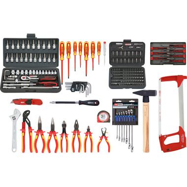 KS Tools Premium Max Elektriker-Werkzeugkoffer, 195-tlg. 117.0195