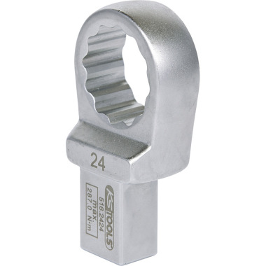 KS Tools 14x18mm Einsteck-Ringschlüssel, 24mm 516.2424