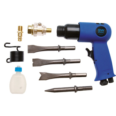 SW-Stahl Pneumatic chipping hammer, 9-piece S3213