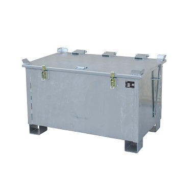 BAUER Lithium-ion storage container LIL 220, hot-dip galvanised 4464-53-0000-7