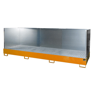 BAUER Sump tray AW 1000-3/SW, painted, yellow-orange 4518-17-2000-1