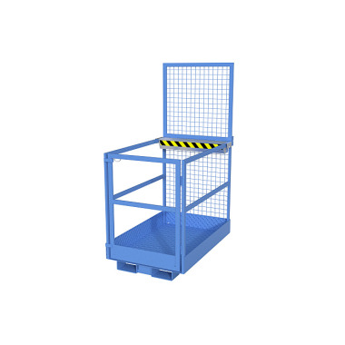 BAUER Working platform MB-D/L, painted, RAL 5012 light blue 4427-12-0000-3