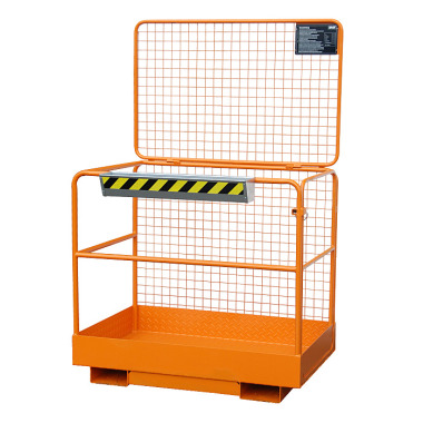 BAUER SIKO safety cage, painted, RAL 2000 yellow-orange 4427-31-0000-1