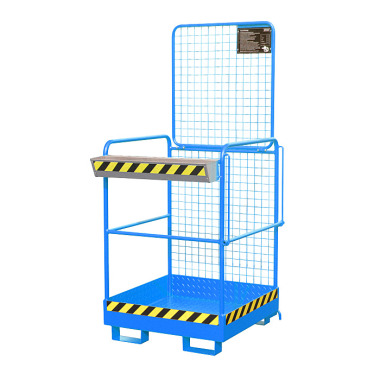 BAUER SIKO-M safety cage, lacquered, RAL 5012 light blue 4427-36-0000-3