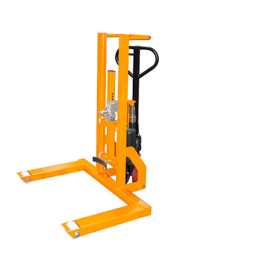 BAUER Drum lift roller FHR 600 G, painted, RAL 2000 yellow-orange 4419-09-0000-1