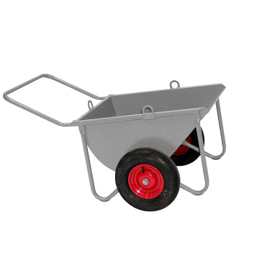 BAUER Dump truck MUK 140/L, painted, RAL 7005 mouse grey 4502-02-0000-5