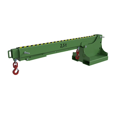 BAUER Telescopic loader KTH 2.5, painted, RAL 6011 Reseda green 4430-02-0000-4