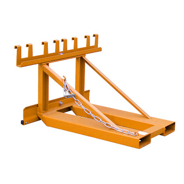 BAUER Bin lifter MH-II, painted, RAL 2000 yellow-orange 4496-06-0000-1