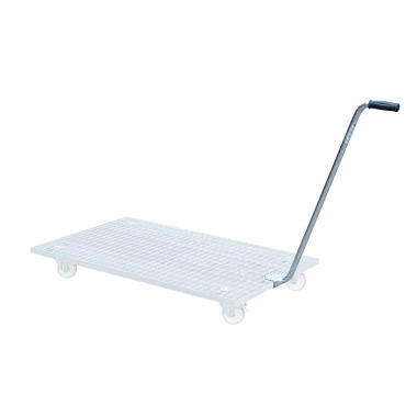 BAUER Grating trolley GRW-II, hot-dip galvanised 4455-09-0000-7