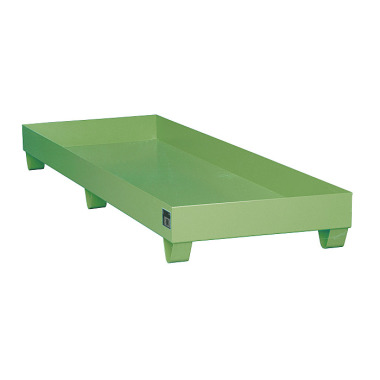 BAUER Sump tray 2040, painted, RAL 6011 Reseda green 4471-19-0000-4