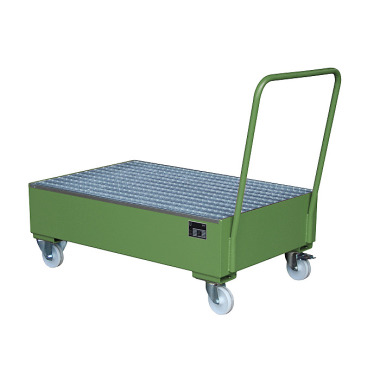 BAUER Mobile drip tray 2020, painted, RAL 6011 Reseda green 4471-11-0000-4