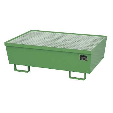 BAUER Sump tray AM-2, painted, RAL 6011 Reseda green 4447-02-0000-4