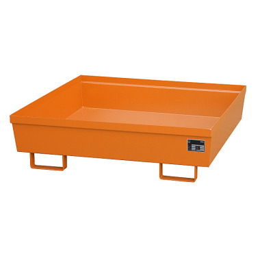 BAUER Sump tray AO-4/A, painted, RAL 2000 yellow-orange 4447-11-1000-1