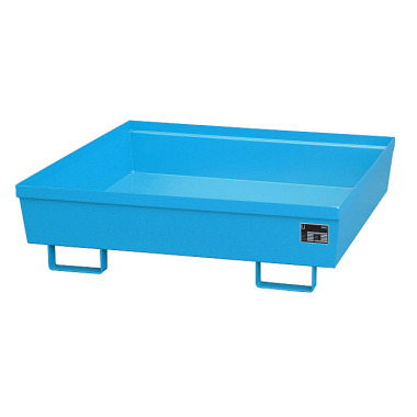 BAUER Sump tray AO-4/A, painted, RAL 5012 light blue 4447-11-1000-3