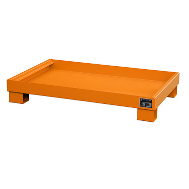 BAUER Sump tray AW 60-3, painted, RAL 2000 yellow-orange 4471-50-0000-1