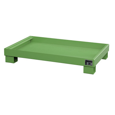 BAUER Sump tray AW 60-3, painted, RAL 6011 Reseda green 4471-50-0000-4