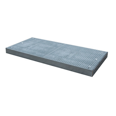 BAUER Floor protection tray BSW 124, galvanised 4446-54-0000-7