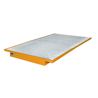 BAUER Suspension tray EHW 2200, painted, RAL 2000 yellow-orange 4518-65-0000-1