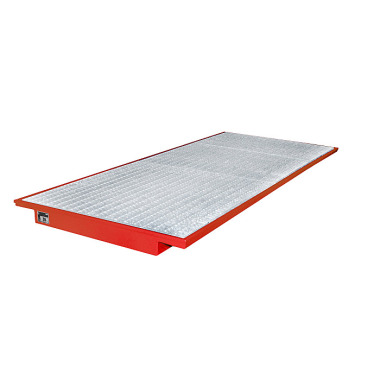 BAUER Suspension tray EHW 3300, painted, RAL 3000 fire red 4518-84-0000-2