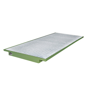 BAUER Suspension tray EHW 3300, painted, RAL 6011 Reseda green 4518-84-0000-4