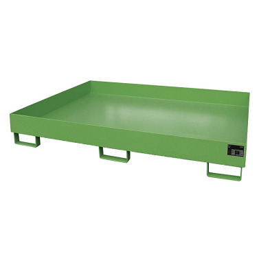 BAUER Shelf tray RW 1800, lacquered, RAL 6011 Reseda green 4518-40-0000-4