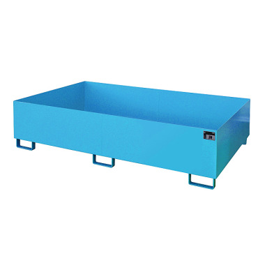 BAUER Shelf tray RW 2200-2, painted, RAL 5012 light blue 4518-49-0000-3