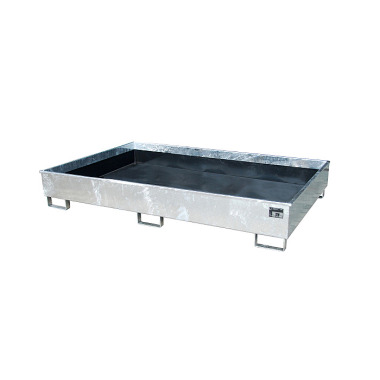 BAUER Shelf tray with PE insert RW 2200-2 PE, hot-dip galvanised 4518-61-0000-7