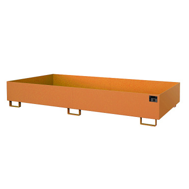 BAUER Shelf tray RW 2700-2, painted, RAL 2000 yellow-orange 4518-42-0000-1