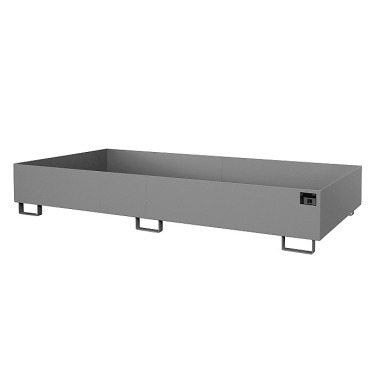 BAUER Shelf tray RW 2700-2, lacquered, RAL 7005 mouse grey 4518-42-0000-5