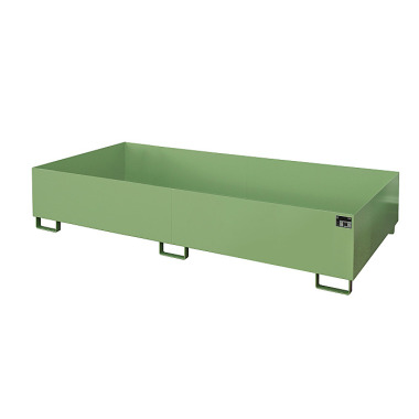 BAUER Shelf tray RW 2700-3, lacquered, RAL 6011 Reseda green 4518-43-0000-4