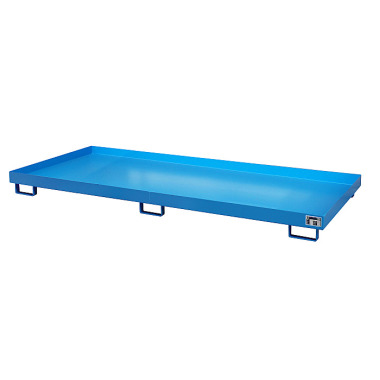 BAUER Shelf tray RW 3300-1, painted, RAL 5012 light blue 4518-70-0000-3