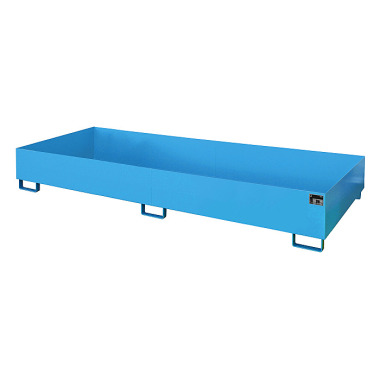 BAUER Shelf tray RW 3300-2, painted, RAL 5012 light blue 4518-74-0000-3