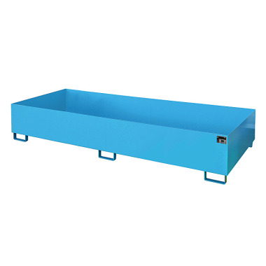 BAUER Shelf tray RW 3300-3, painted, RAL 5012 light blue 4518-78-0000-3