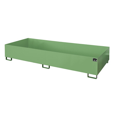 BAUER Shelf tray RW 3300-3, lacquered, RAL 6011 Reseda green 4518-78-0000-4