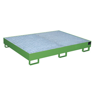 BAUER Shelf tray RW-GR 1800, lacquered, RAL 6011 Reseda green 4518-44-0000-4